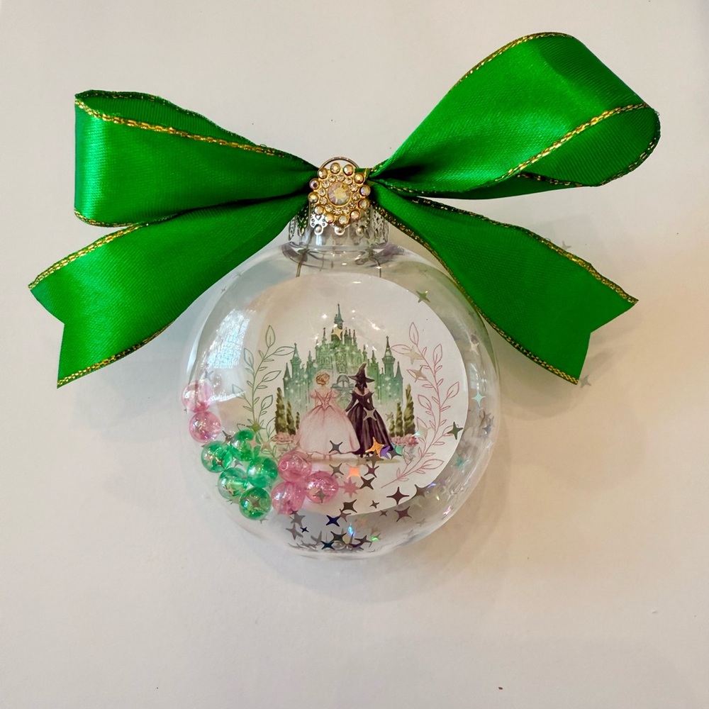 Wicked for Good Christmas Ornament - New and handmade
